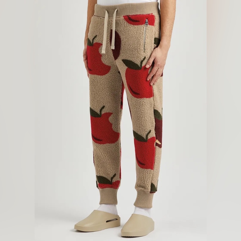 JW ANDERSON Apple Fleece Joggers - Mens Small
